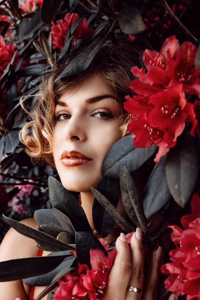 Leonie-Porträt-Blüten